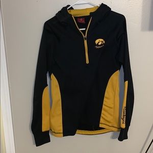 Iowa Hawkeyes 1/4 zip up